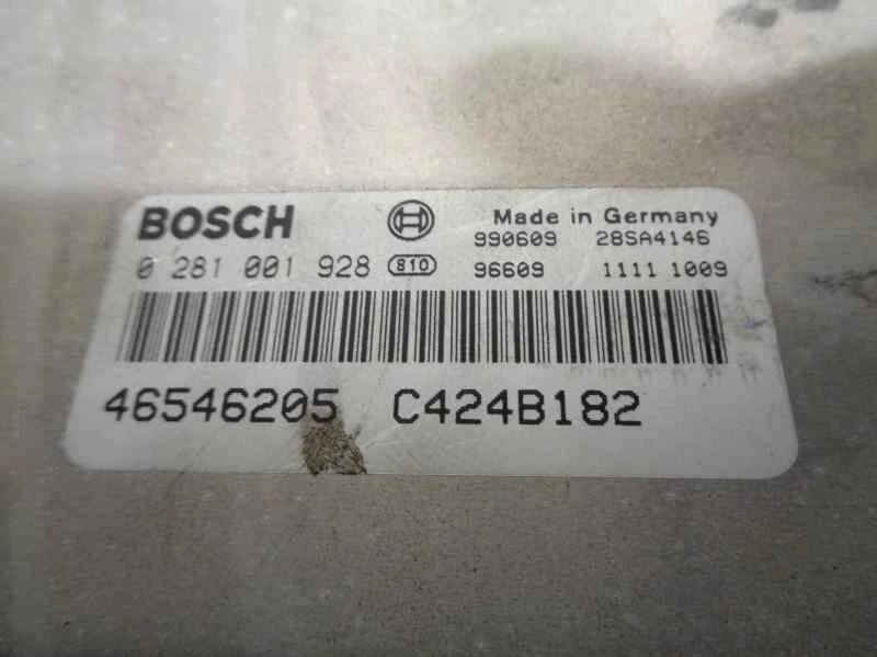 0046546205 centralina motore per FIAT MAREA WEEKEND (185) JTD 105 1996 2722166 - Immagine 4 di 4