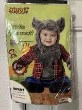 Spirit Halloween INFANT 12-18 MONTHS WITTLE WEREWOLF Halloween Costume