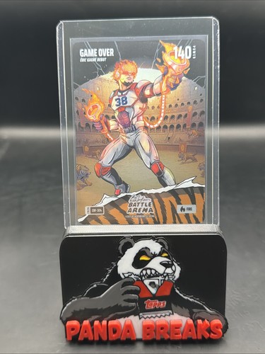 2026 Bo Jackson Battle Arena Game Over Coliseum Fire Power 140 Eric Gagne