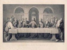 13592.Decoration Poster.Wall interior design art.Jesus Last Supper.Christian art