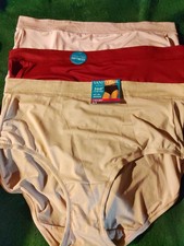 Lot Of 3 Vanity Fair Nylon Brief W/tag "Comfort 360" size 10