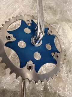 RARE Mongoose Pro Class 1PC Crankset SR Californian 80's Old School Cr Mo 175mm