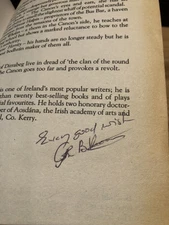 JOHN B KEANE SIGNED- The Bodhran Makers - Rare Signature - 9th Print SC- SIGNED