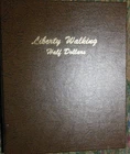 Partial Walking Liberty Silver Half Dollar 38-Coin Set Dansco Album