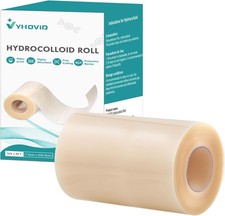 Hydrocolloid Roll for Wound Care, Patch Bandages with 3in x 8ft