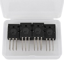 10pcs 5 Pairs 2SA1943 2SC5200 Amplifier Transistor PNP NPN High Power Black...