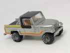 Vintage 1982 Hot Wheels Real Riders Jeep Scrambler Silver Grey Hubs #4370 HK