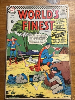 World's Finest Comics #157 - The Abominable Brats - DC Comics - 1965 FN-???