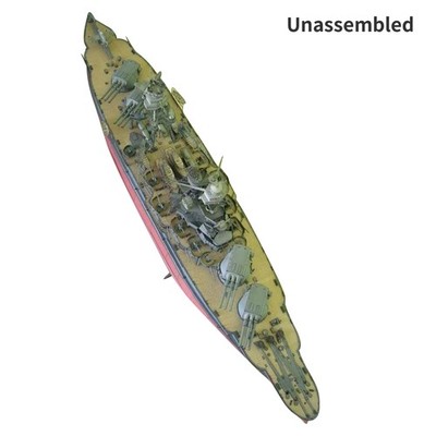 1/250 US NAVY USS Arizona BB-39 Battleship Paper Model Ship Unassembled Kit Toy