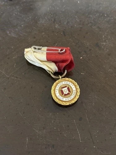 United Daughters of the Confederacy UDC. Jefferson Davis Medal 10k GF