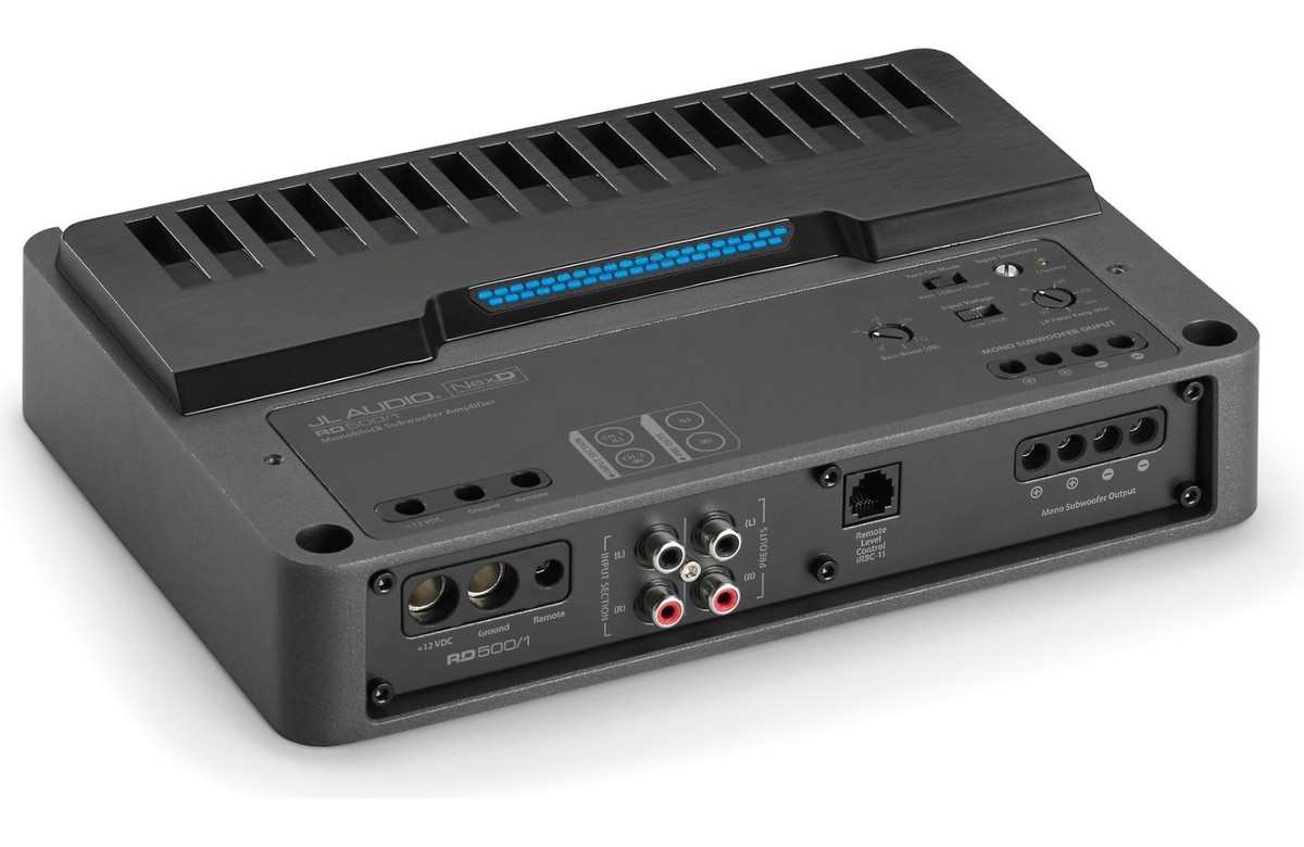 JL AUDIO モノチャンネル(1ch)アンプ(RD500/1)中古品 JL Audio Rd500/1 Monoblock Subwoofer Amplifier for sale online | eBay