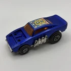 VTG 1970's Matchbox Superfast Pi-Eyed Piper Blue Dodge Charger No. 48 No Engine