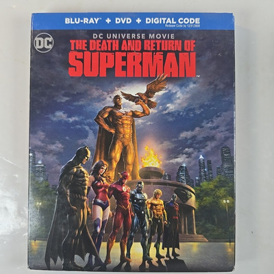 Death and Return of Superman + Doomsday (Blu-ray, DVD, Digital, 2021)