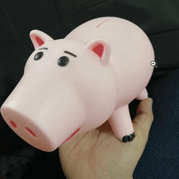 Toy Story 4 Hamm Piggy Bank 21cm PVC Action Figure Mini Doll Kids Gift Model