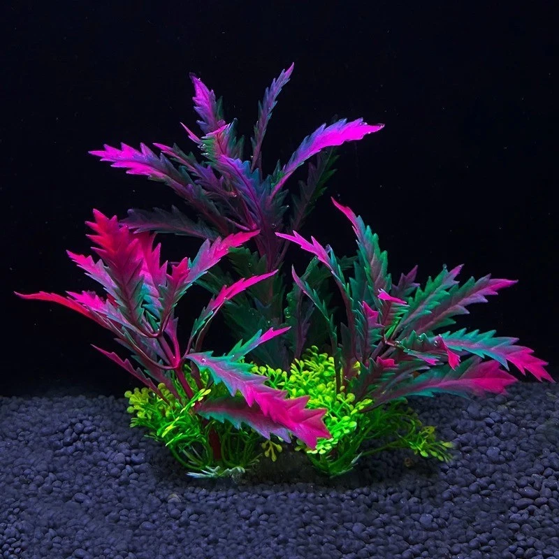 ebay uk fish tank accessories Aquarium Decorations Set, Decor with Artificial Plants and Resin Ornaments, Betta Fish Tank for Small Tanks, Soft Safe Plastic Plants with Hideout Cave Décor(Ornaments set #2) and with the pedestal Fish and Aquarium Ornaments for