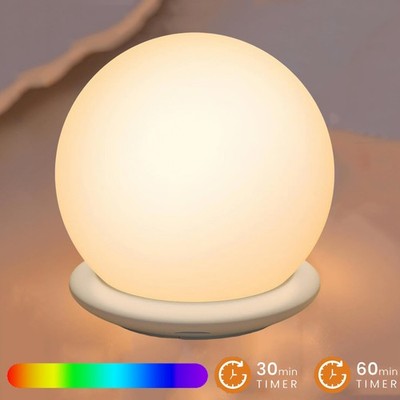Nachtlicht Baby Stilllicht Dimmbar Nachtlampe Nachttischlampe für Kinderzimmer
