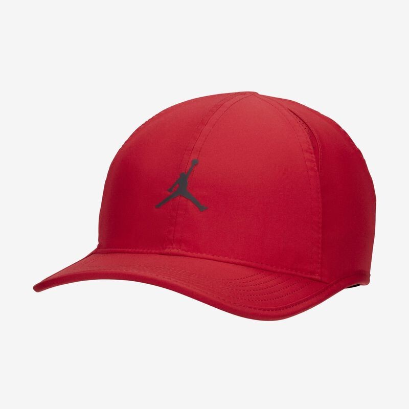 Size M/L Air Jordan Dri-Fit Red Unstructured Curved Bill Cap Hat