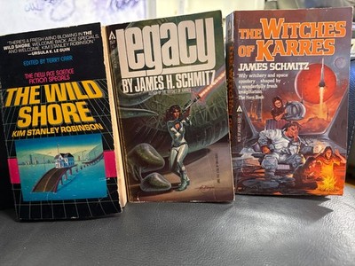 VINTAGE ACE SCI-FI PAPERBACK LOT! James H. Schmitz Legacy Witches of Karres KSR