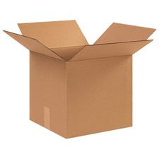 GRAINGER APPROVED 11G196 PK 25 Shipping Box,12 1/2x12 1/2x12 in 11G196