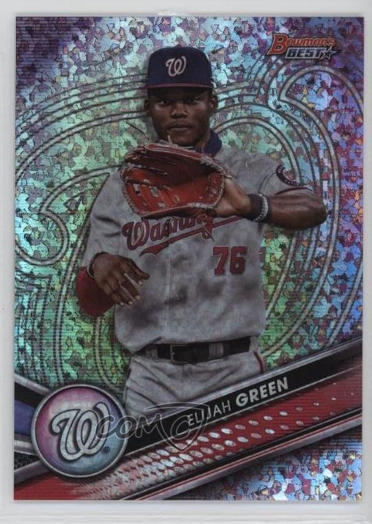 2022 Bowman's Best Top Prospects Mini-Diamond Refractor /299 Elijah Green 1d0h