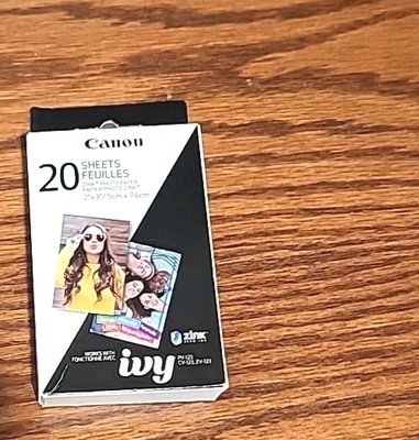 Cannon Zink Photo Paper 20 Sheets