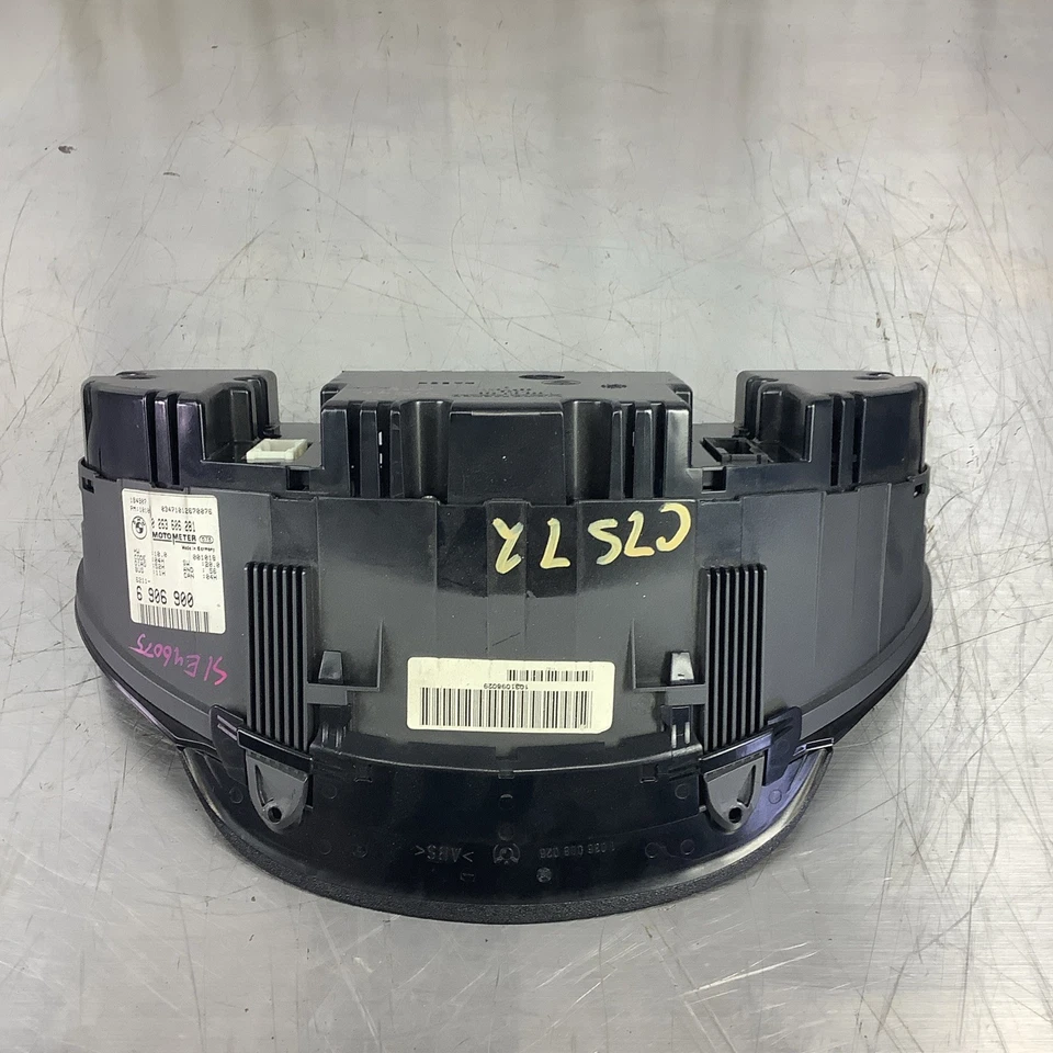 BMW 330i E46 Sedan Speedometer Instrument Cluster Engine Manual M54b30 168 K KPH - Image 4 of 4