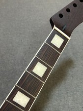22 Frets Wenge Electric Guitar Neck parts Inlay 25.5 inch matte replacement