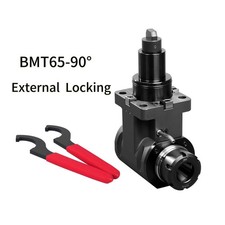 BMT65 Live Tool Holder BMT65-90 -100 Driven Tool Holder with ER40 Nut CNC Lathe