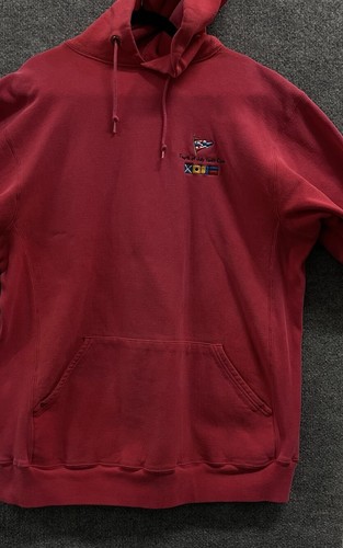 Kellsport Fourth Of July Yatch Club Heavy Hoodie Sweatshirt Womens XXXL Usa Made
