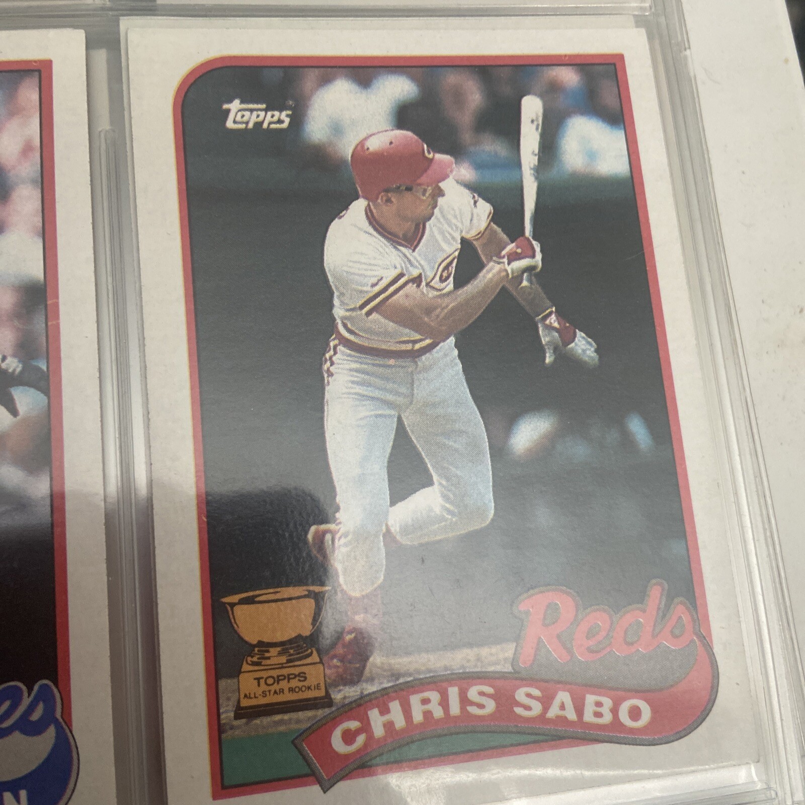 1989 Topps - Collector's Edition (Tiffany) #490 Chris Sabo