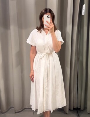 ZARA NWT WOMAN $129 EMBROIDERED EYELET DRESS ZW COLLECTION WHITE | 7977/112 | eBay ZARA NWT WOMAN $129 EMBROIDERED EYELET DRESS ZW COLLECTION WHITE | 7977/112 | eBay