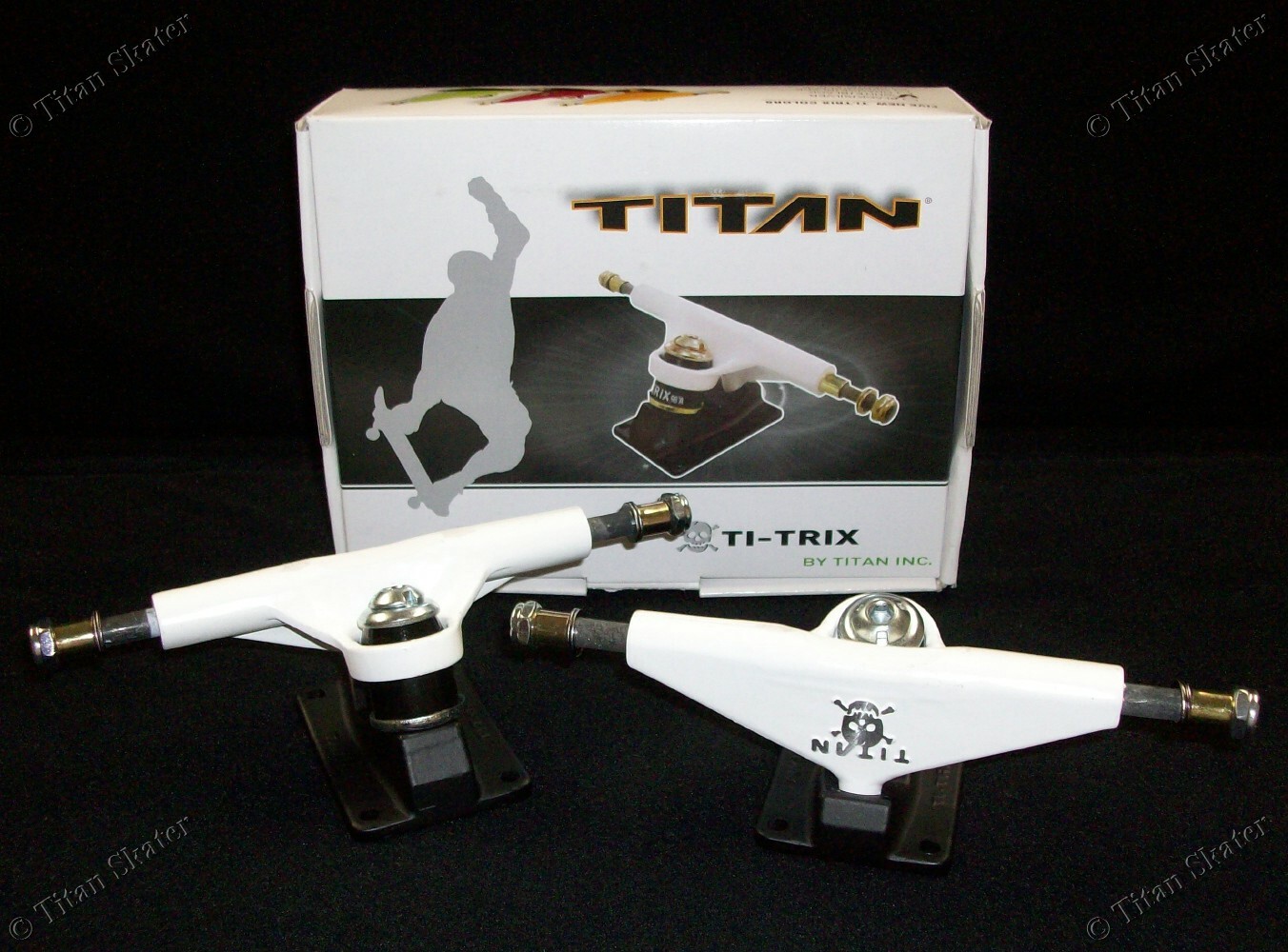 Trucks 7.75 Axle For 7.5-8.0 Decks Skull Logo