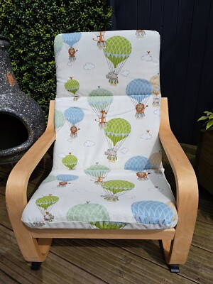 Ikea Poang Kids Chair Cover, slipcover, replacement cover, cushion