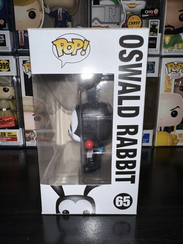 Funko Pop Vinyl Figure Disney 65 Oswald Rabbit Vaulted Original w Protector 2013 - Picture 5 of 8
