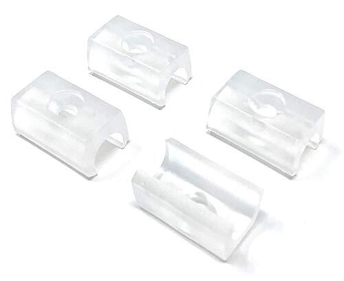 Design61 - Set di 4 sottopiedi a pinza per sedia cantilever, Ø 12 mm, (a1E)