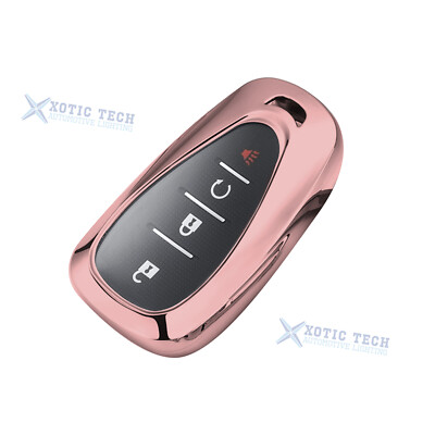 Soft Remote Smart Key Fob Cover Case For Chevy Camaro Cruze Malibu Sonic Bolt