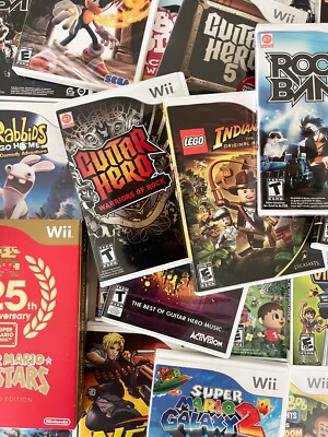 Nintendo Wii Games, All With Case and Instructions, You Choose, Multi-Discount