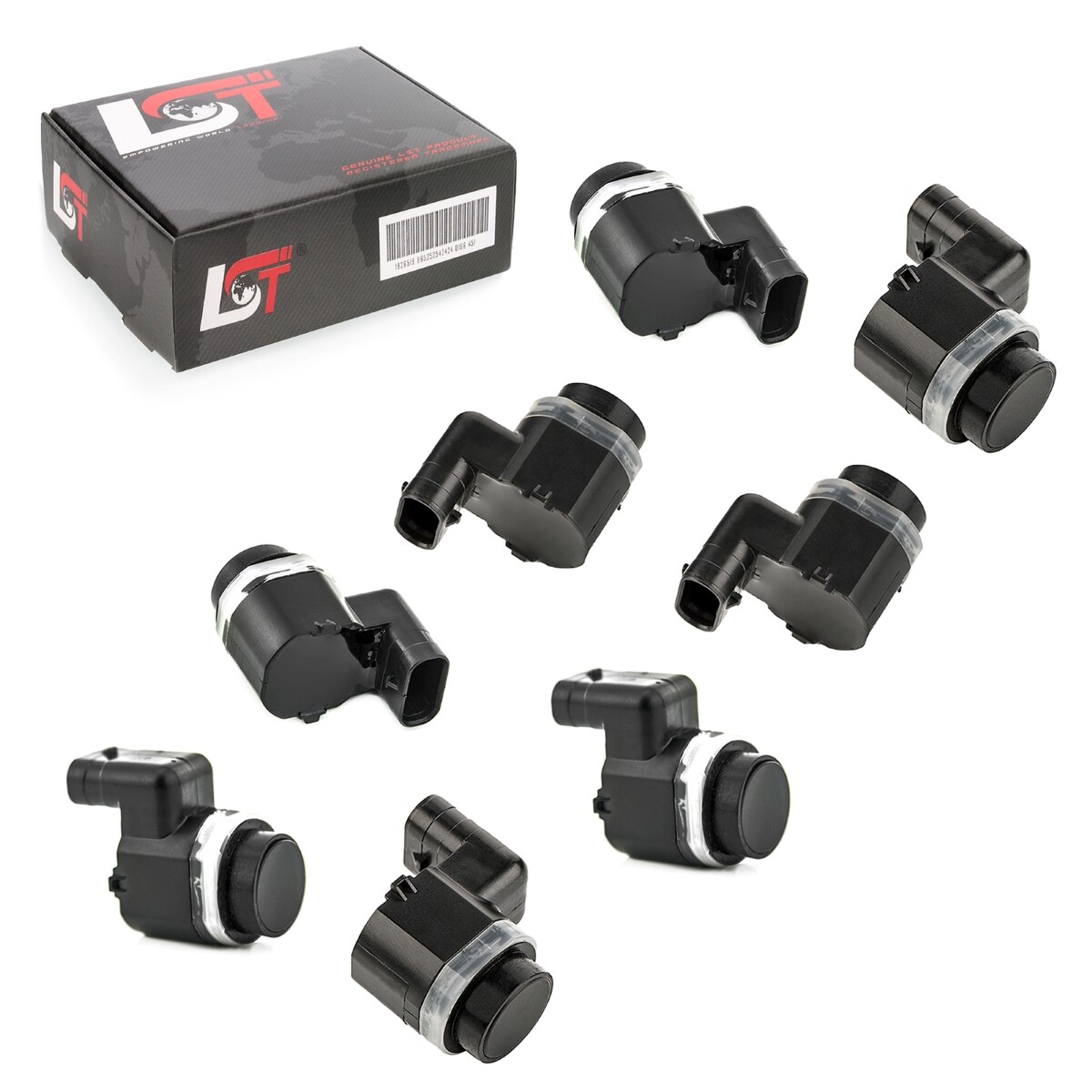 8x PDC Sensor Parking Aid Bumper Front Rear for BMW X3 F25 X5 E70