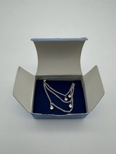 NEW 2007 Avon Triple Strand Silver Rhinestone...