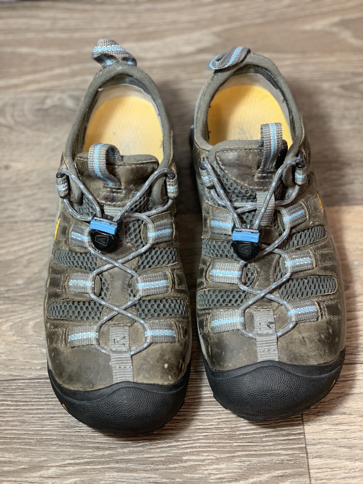 Scarpe da lavoro Keen Atlanta Cool ESD marrone punta acciaio sneakers donna taglia 6 5