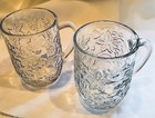 2 Princess House Fantasia Mugs Coffee Tea Hot Chocolate  8 Oz. Poinsettia — photo 1