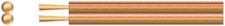 Heavy Duty Transparent Speaker Cable, 2 x (329 x 0.10mmØ)