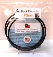 USA Rockhound's 1st Choice Replacement Belts Thumler's Rock Tumbler Model T (3)