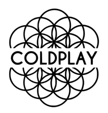 Coldplay Rock Band Die Cut Vinyl Decal Laptop Car Window Many Colors & Sizes