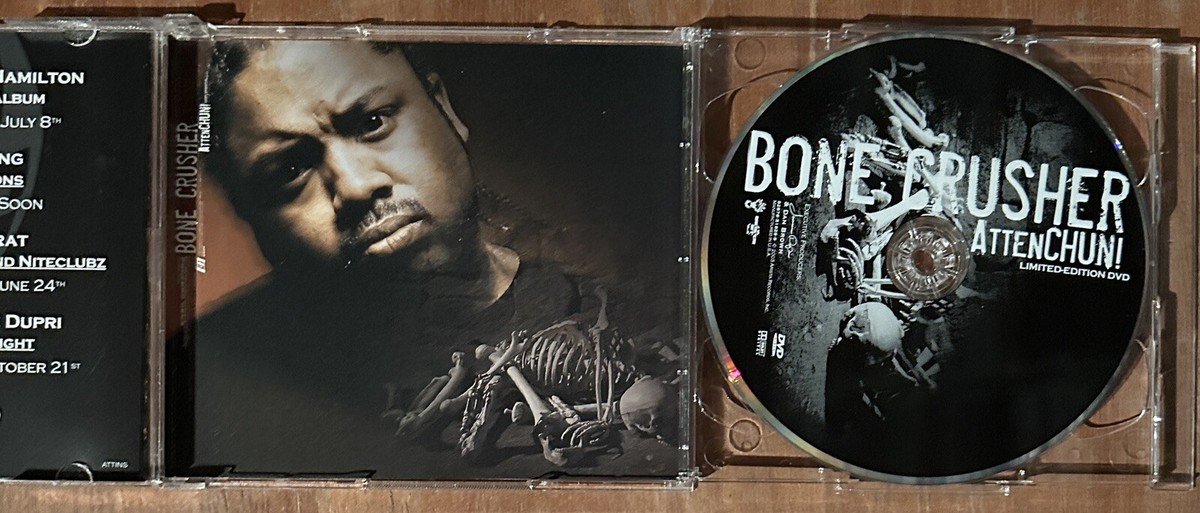 Bone Crusher Attenchun! CD & DVD Set + Never Scared DVD Single