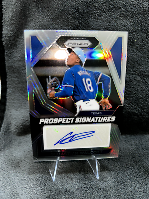 2024 Panini Prizm Sebastian Walcott Prospect Signatures AUTO 