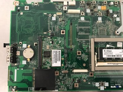 Carte Mère HP Pavilion ZV6000 - Réf. Hannstar LA-2422 EKW71 (2005) - Pour Pièces Uniquement, HS