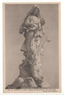 Old postcard 29 - Pointe du Raz (Finistère) - Notre-Dame des Naufragés - Unwritten 