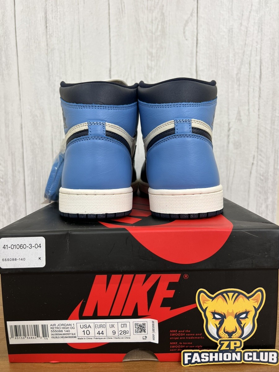 Air Jordan 1 Retro High Obsidian UNC University Blue MENS Air Jordan 1 Retro High Obsidian UNC University Blue MENS