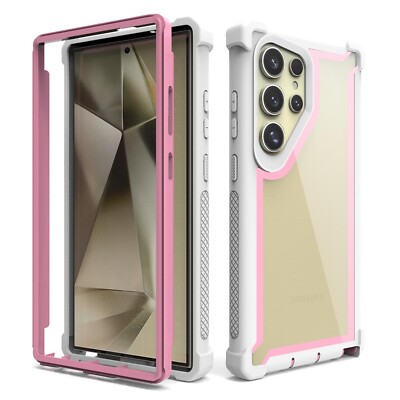 Dual Side Frame Case For Samsung Galaxy S26 Ultra S25 FE S24 S23 Rugged Cover